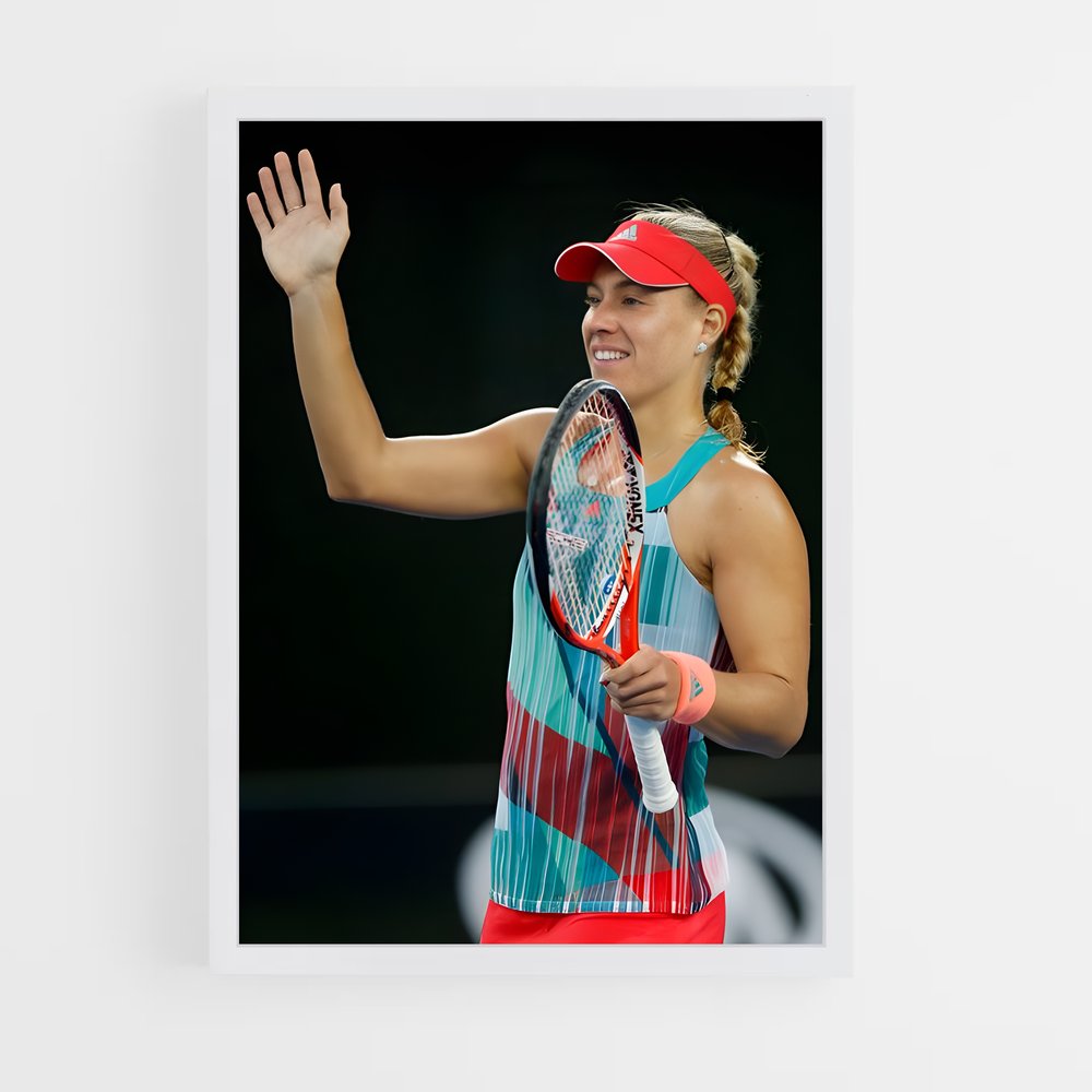 Poster Ace de Coeur – affiche Tennis (vue 3)
